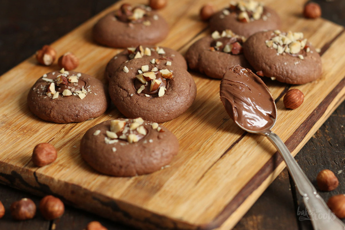 Nutella Cookies | Bake to the roots