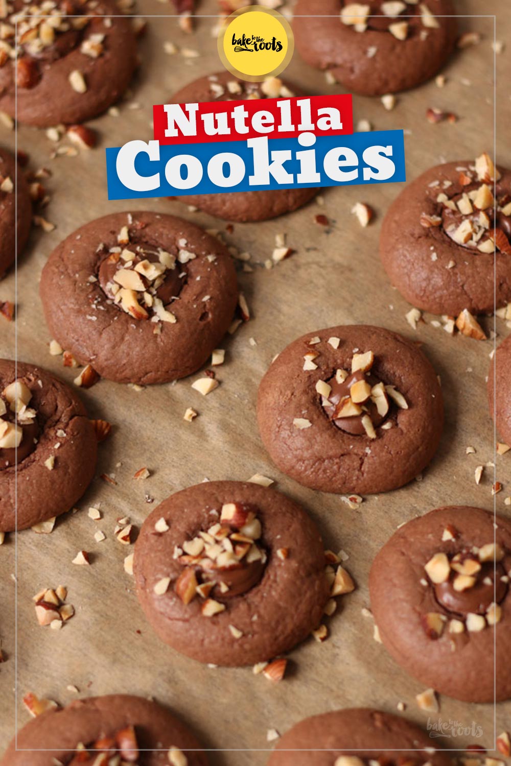 Nutella Cookies | Bake to the roots