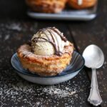Churro Ice Cream Cups | Bake to the roots