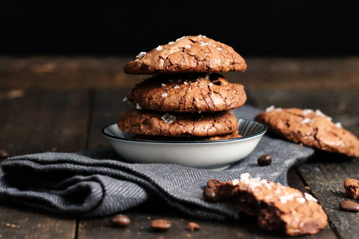 Chocolate Truffle Cookies | Bake to the roots