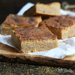 Snickerdoodle Blondies | Bake to the roots