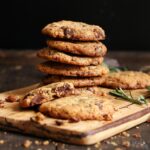 Rosemary Lemon Chocolate Cookies | Bake to the roots