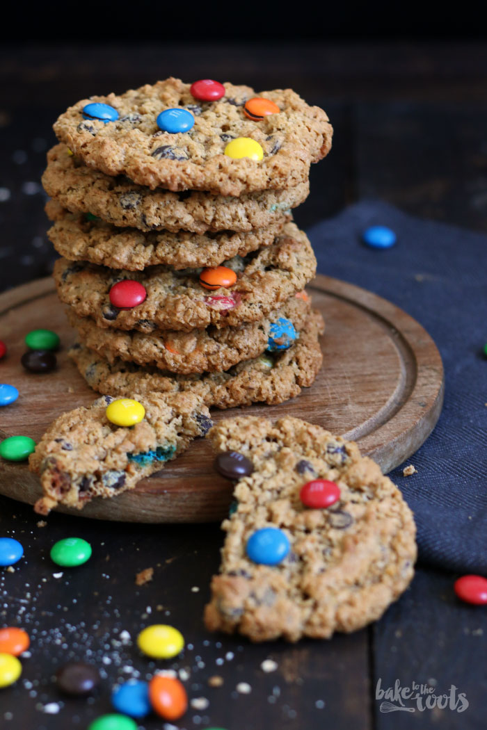 Peanut Butter Oats Cookies | Bake to the roots