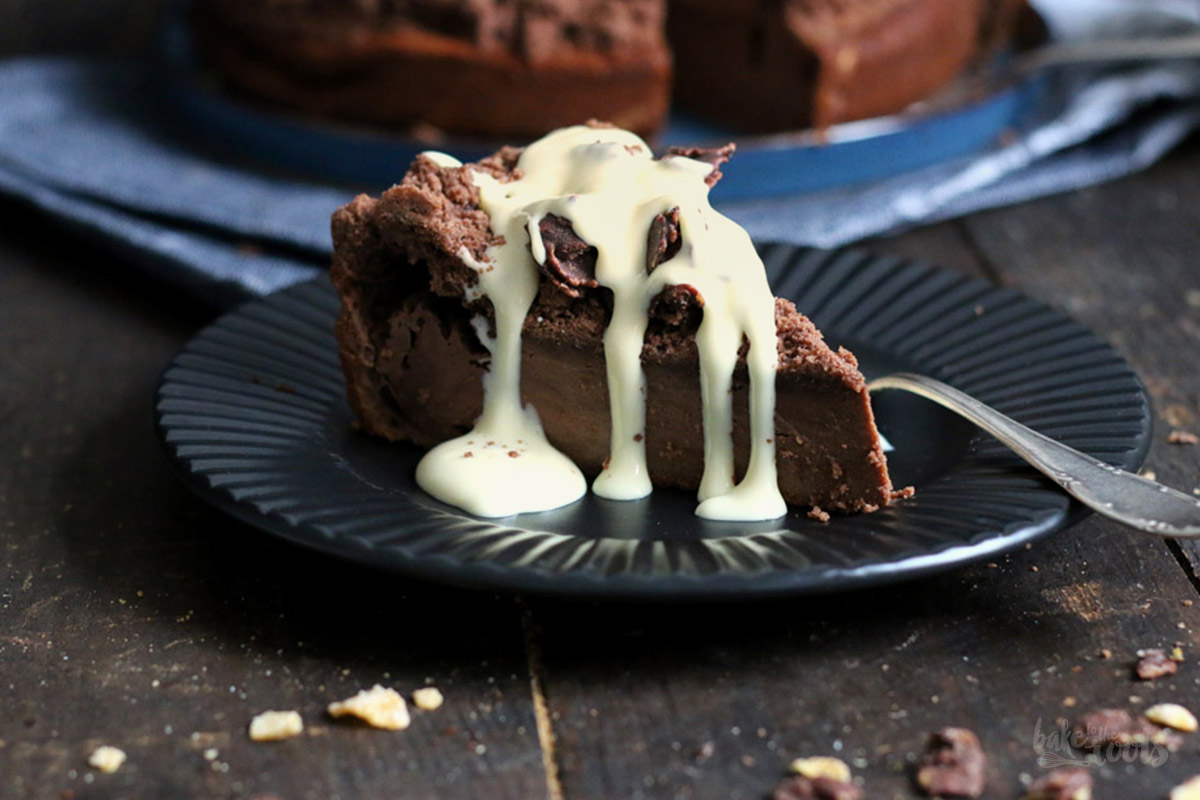 Chocolate Cheesecake with Cornflake Crunch | Bake to the roots