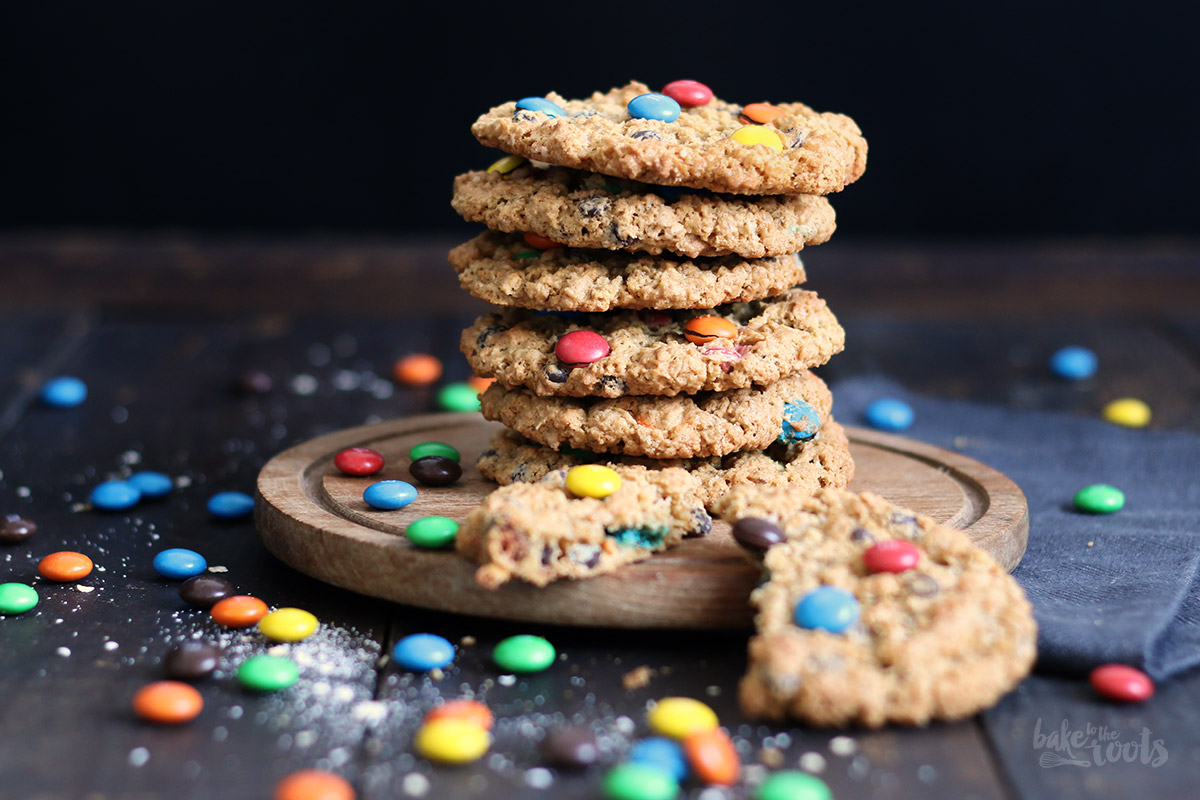 Peanut Butter Oats Cookies | Bake to the roots