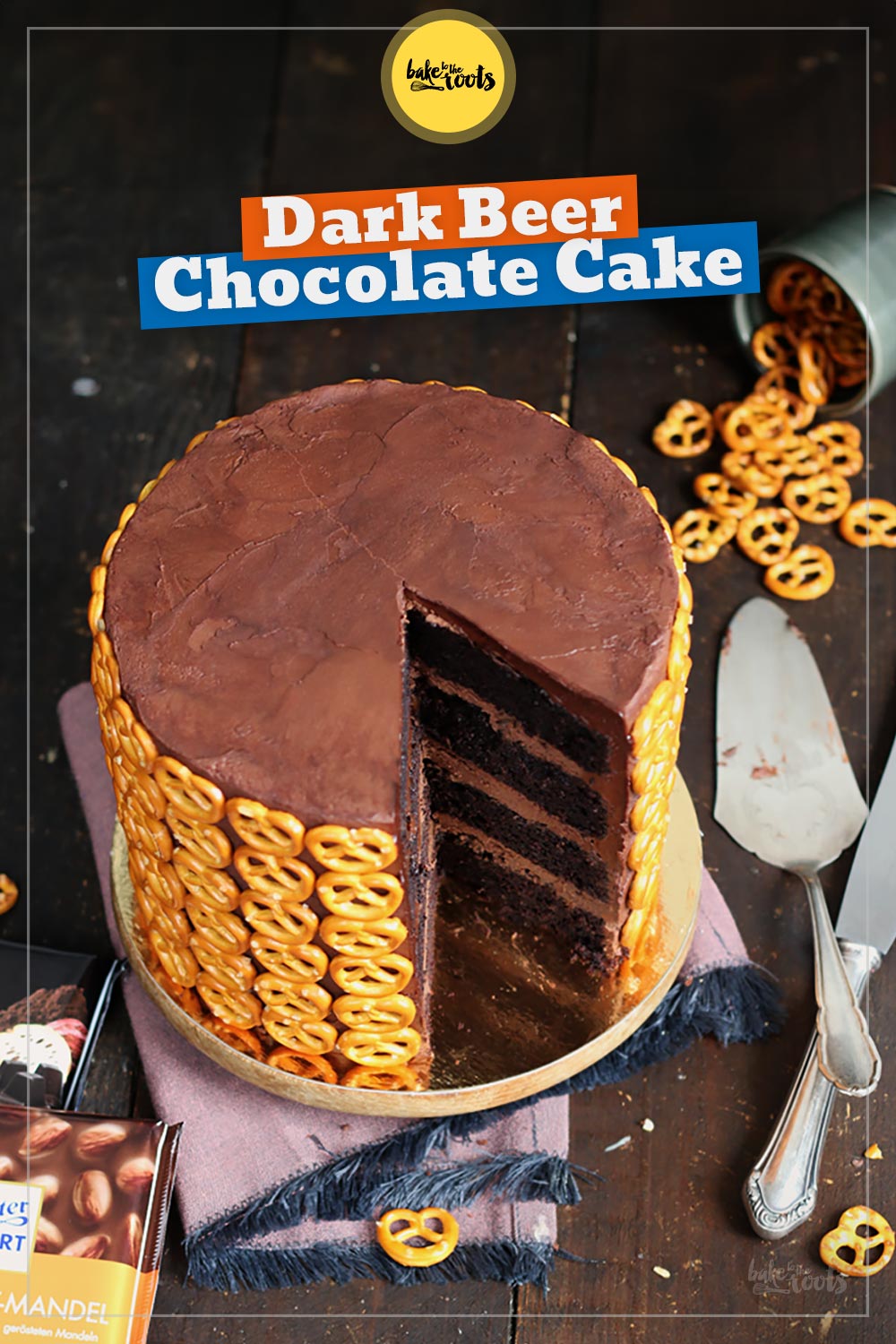 Dark Beer Chocolate Cake | Bake to the roots