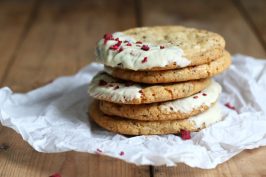 Raspberry White Chocolate Cookies | Bake to the roots
