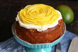 Mango Sour Cream Cake | Bake to the roots