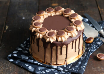 Haselnuss Nougat Mascarpone Torte | Bake to the roots