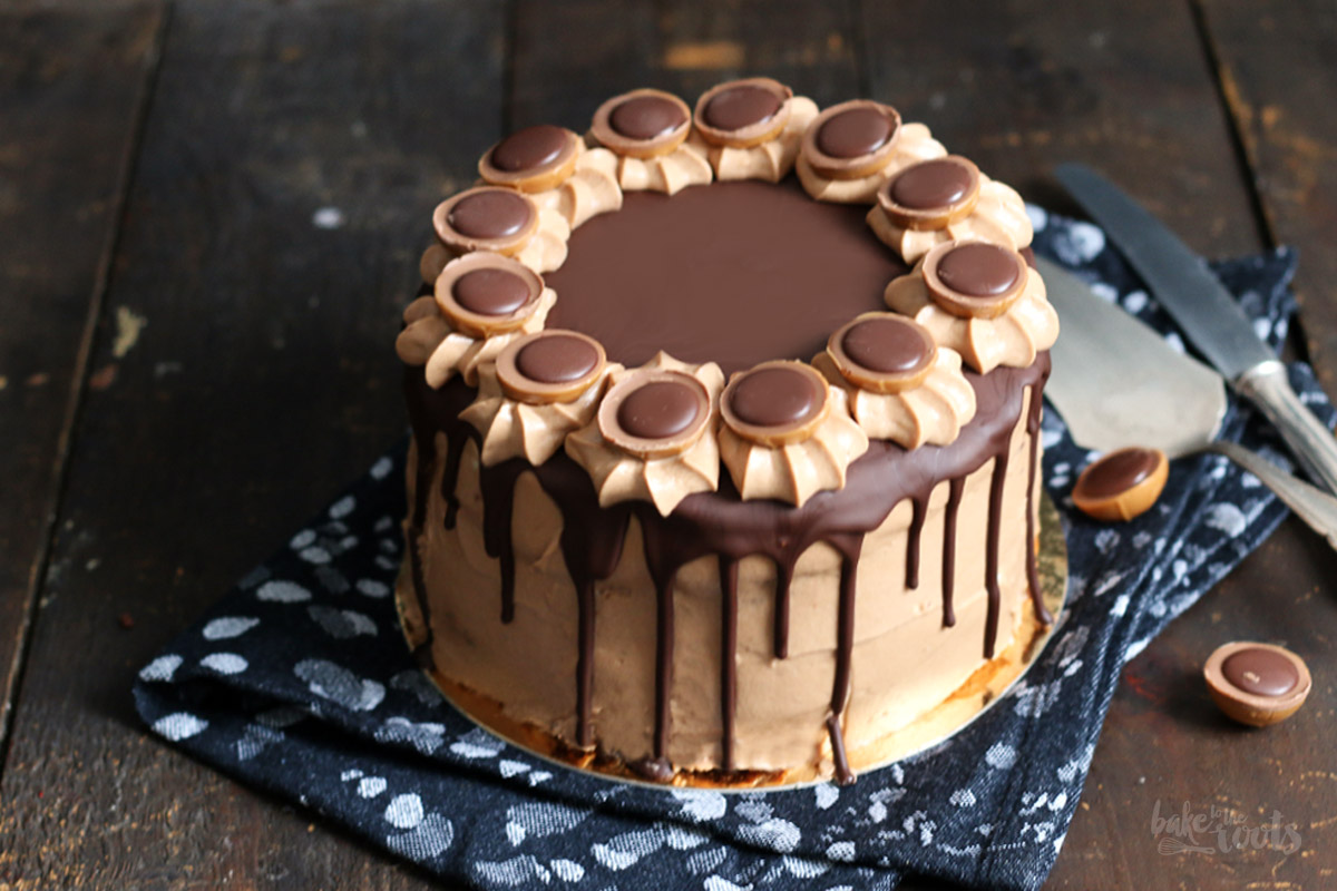 Haselnuss Nougat Mascarpone Torte | Bake to the roots