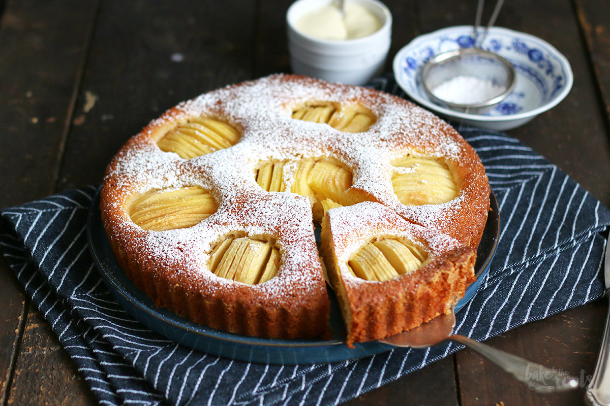Einfacher Apfelkuchen | Bake to the roots