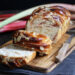 Rhubarb Strawberry Almond Swirl Bread | Bake to the roots