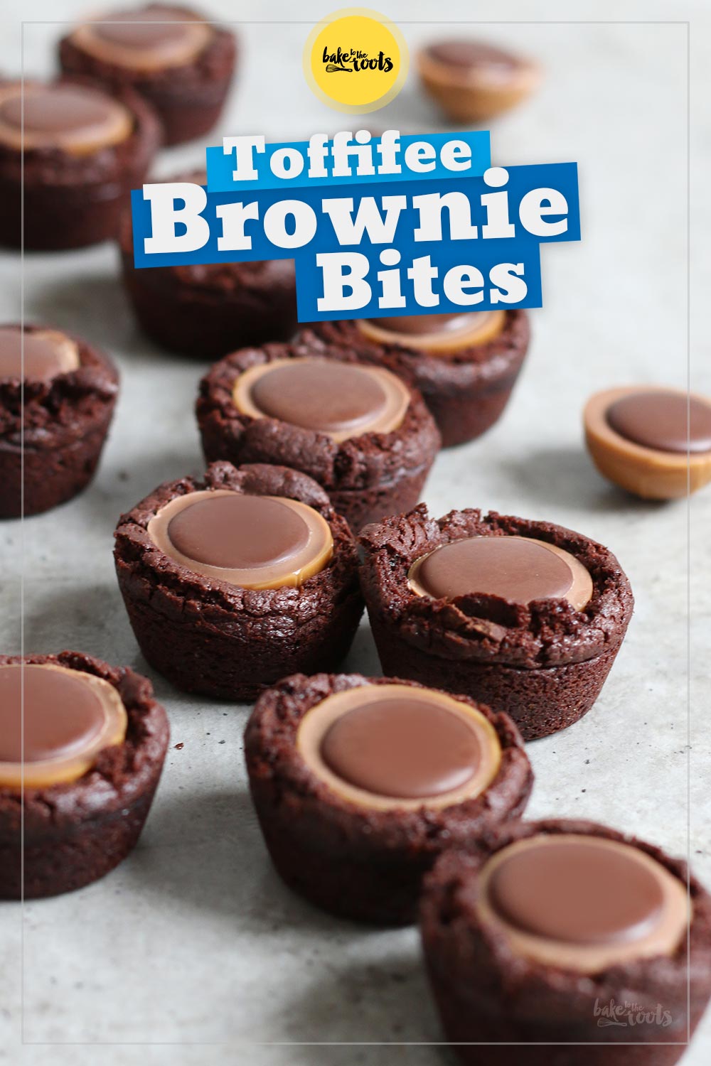 Toffifee Brownie Bites | Bake to the roots