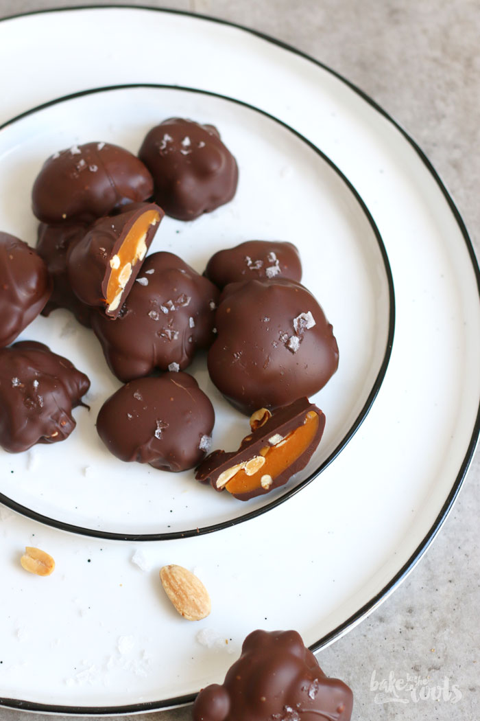 Caramel Nut Clusters | Bake to the roots