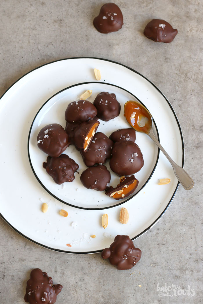 Caramel Nut Clusters | Bake to the roots