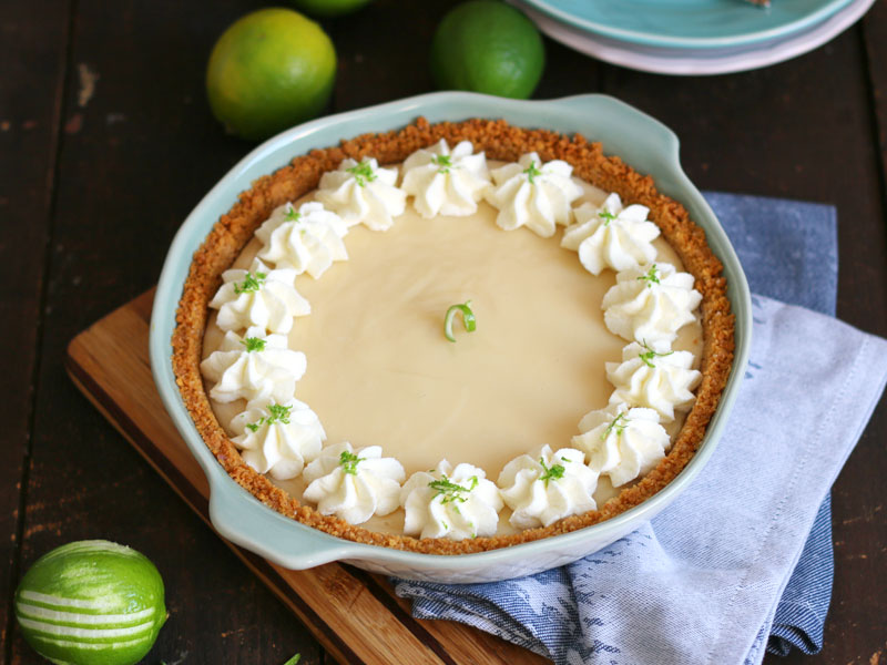 Key Lime Pie | Bake to the roots