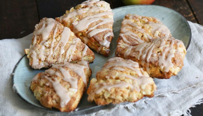 Apple Pie Scones | Bake to the roots