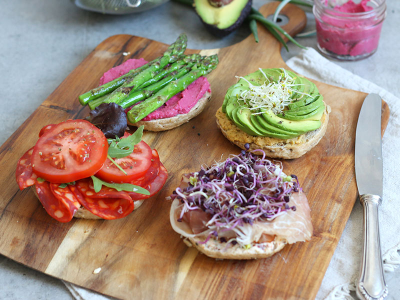 Homemade Vollkorn Bagel | Bake to the roots