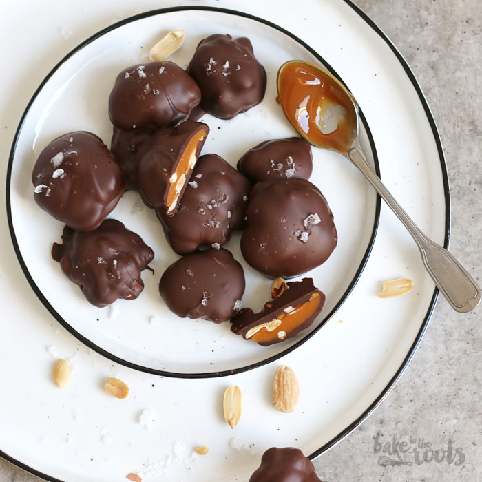 Caramel Nut Clusters | Bake to the roots