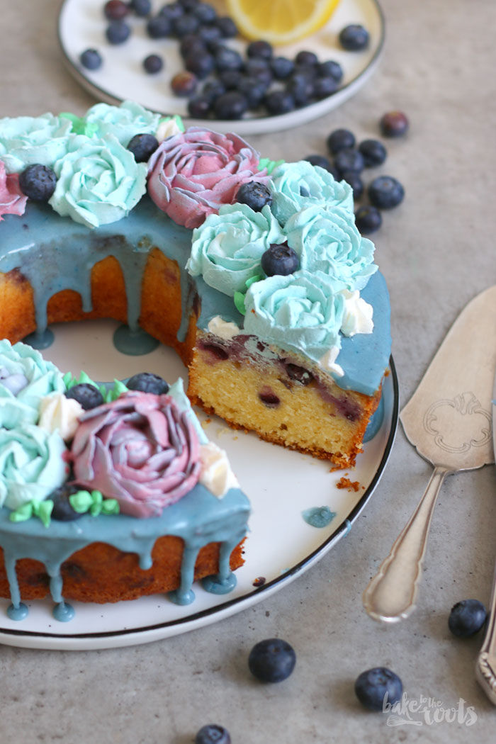 Blueberry Lemon Cake | Bake to the roots