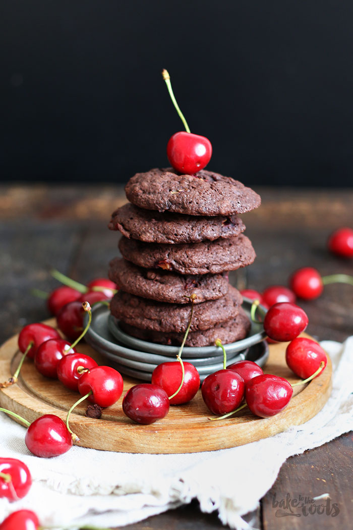 Schwarzwälder Kirsch Cookies | Bake to the roots
