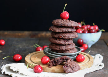 Schwarzwälder Kirsch Cookies | Bake to the roots