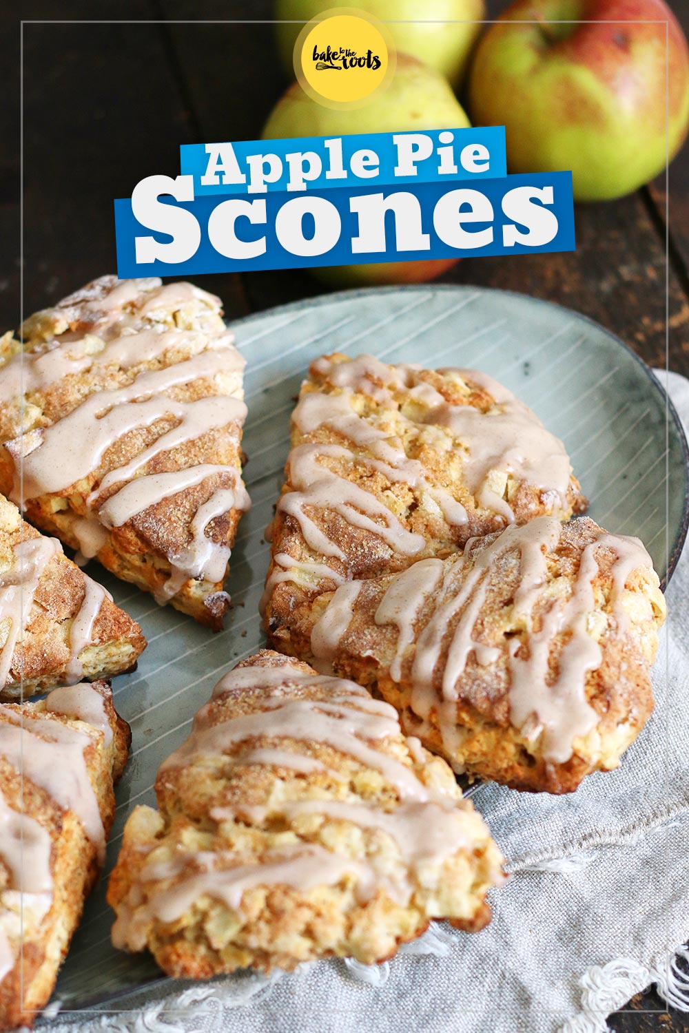 Apple Pie Scones | Bake to the roots