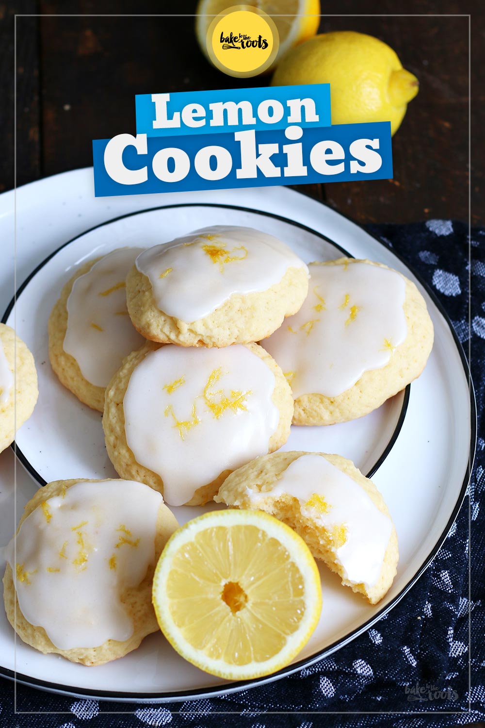 Lemon Sugar Cookies | Bake to the roots