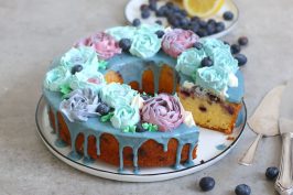 Blueberry Lemon Cake | Bake to the roots