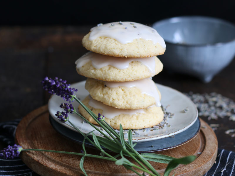 Lavender Cookies | Bake to the roots