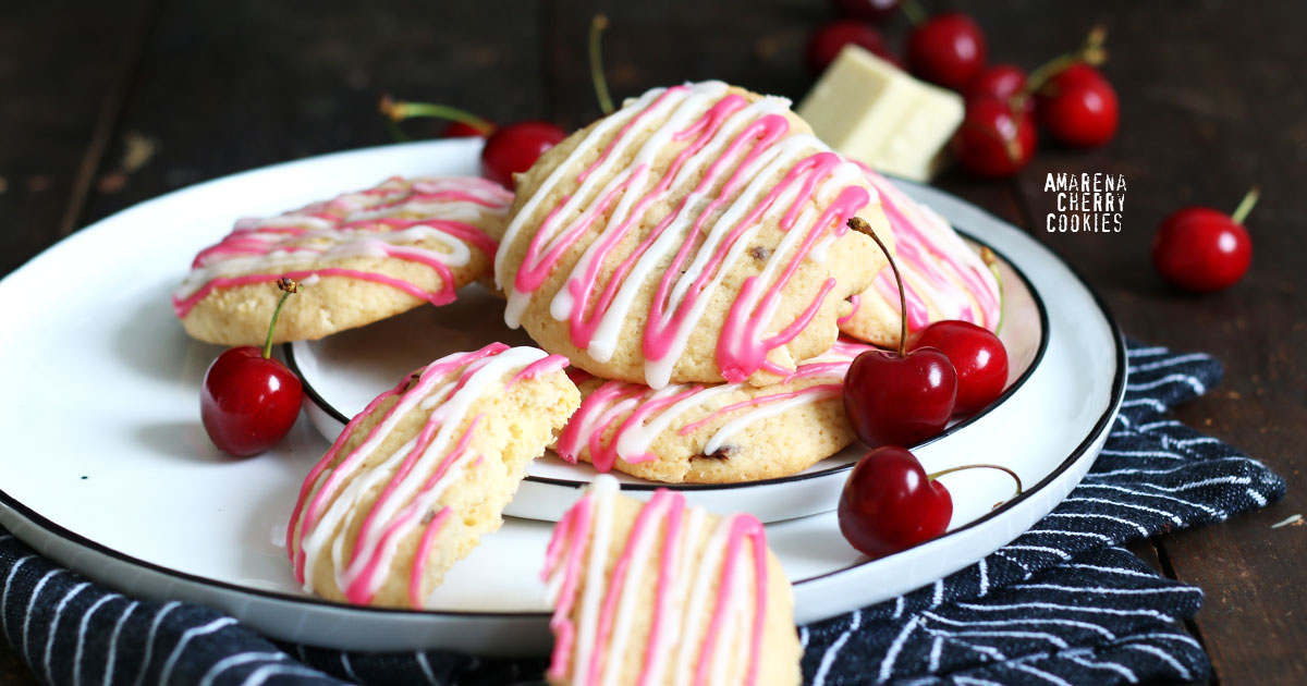 Amarena Cherry Cookies Bake to the roots