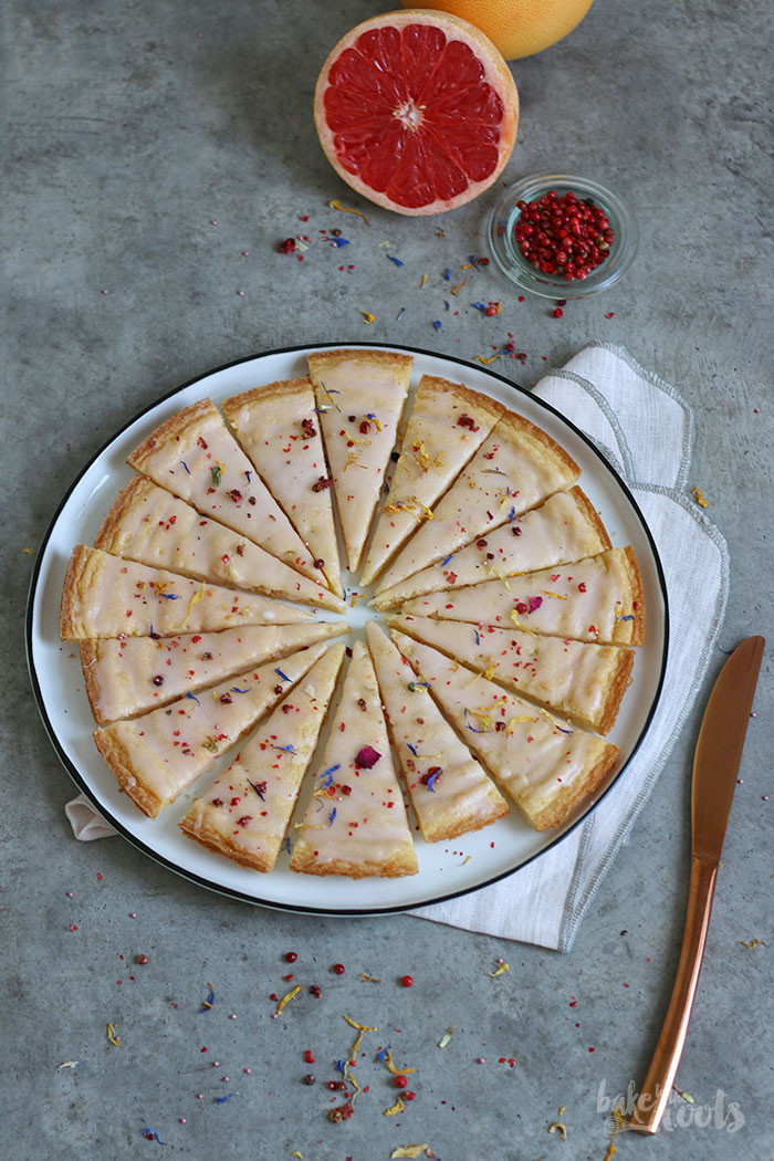 Grapefruit Shortbread | Bake to the roots