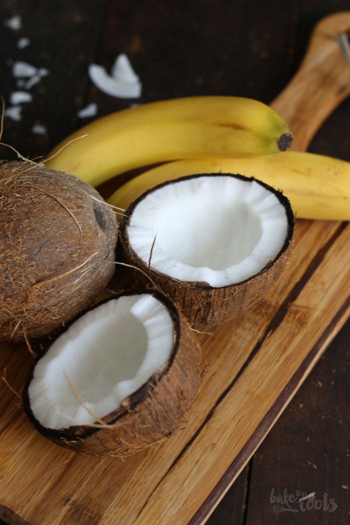 Vegan Coconut Banana Cream Pie | Bake to the roots