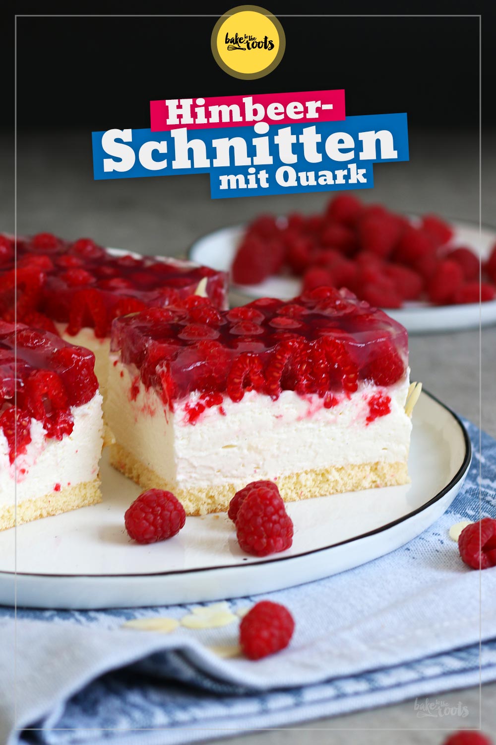 Quark Himberschnitten | Bake to the roots