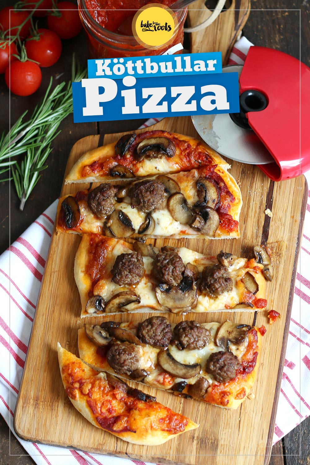Köttbullar Pizza | Bake to the roots