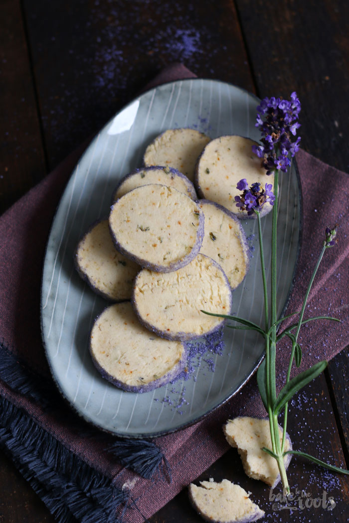 Lavender Shortbread Cookies | Bake to the roots