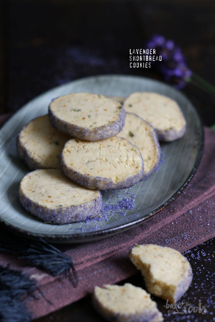 Lavender Shortbread Cookies | Bake to the roots