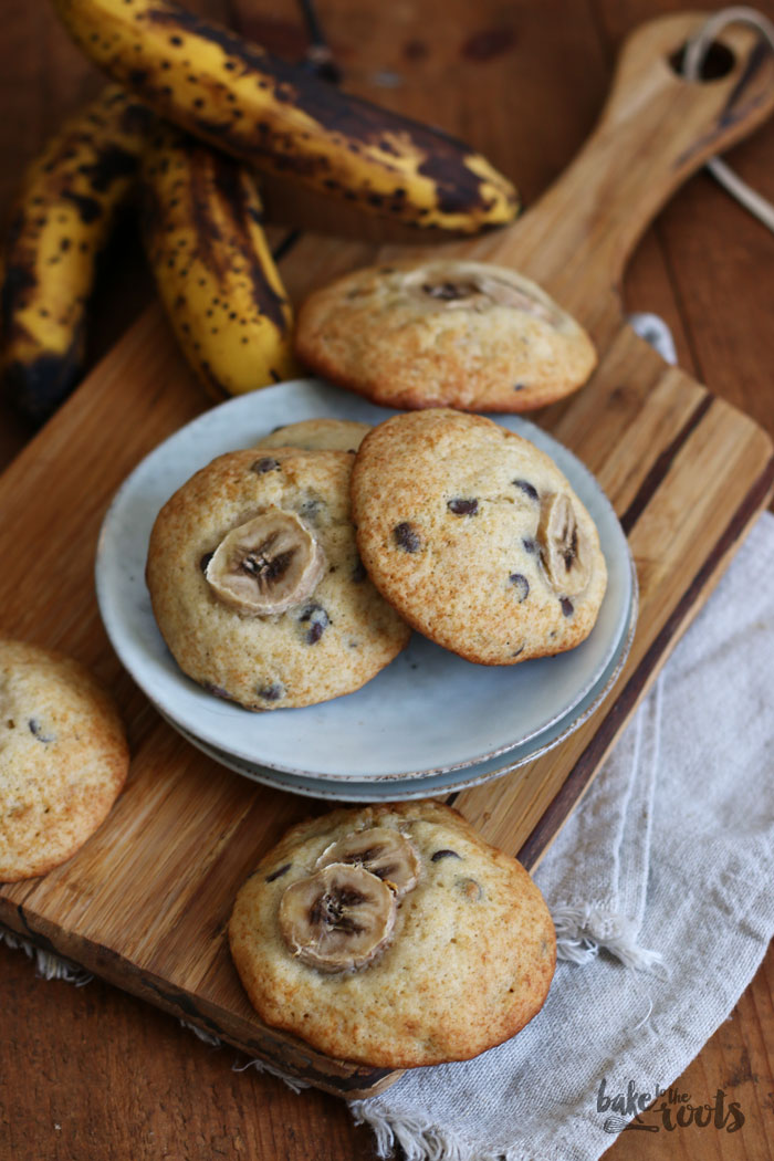 Banana Chocolate Chip Cookies | Bake to the roots