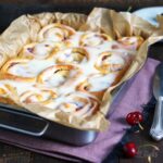 Cherry White Chocolate Rolls | Bake to the roots
