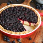 Blueberry Cheesecake Pie | Bake to the roots