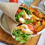 Caesar Chicken BLT Wraps | Bake to the roots