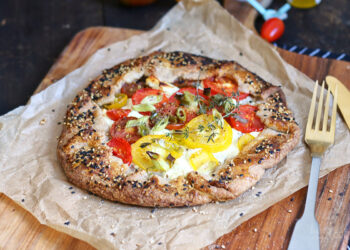 Tomato Feta Galette | Bake to the roots