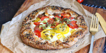 Tomato Feta Galette | Bake to the roots