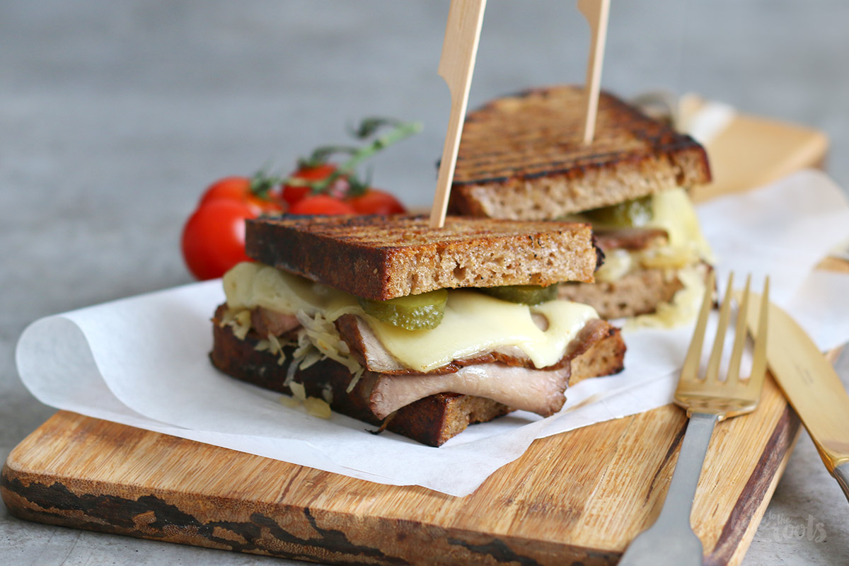 Reuben Grilled Cheese | Bake to the roots