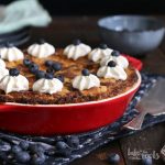 Blueberry Sour Cream Pie | Bake to the roots
