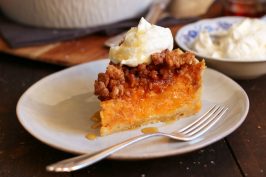 Sweet Potato Maple Walnut Pie | Bake to the roots