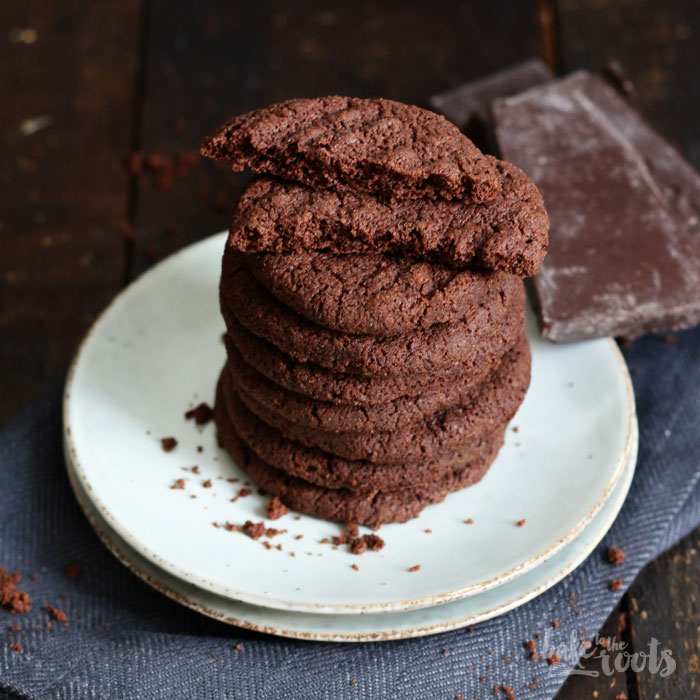 Chocolate Espresso Bisquits | Bake to the roots