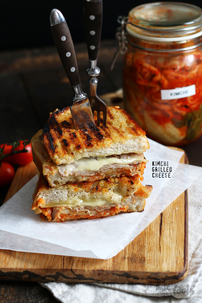 Kimchi Grilled Cheese | Bake to the roots