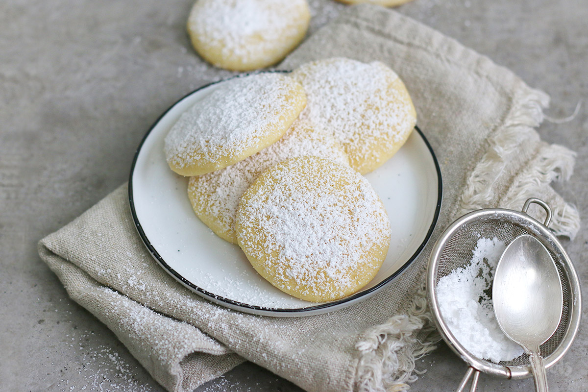 Lemon Cheesecake Cookies | Bake to the roots