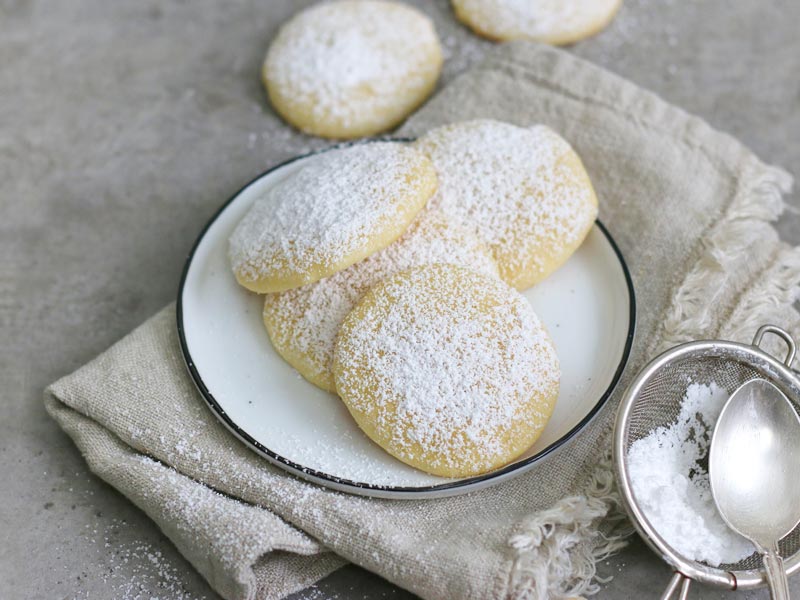 Lemon Cheesecake Cookies | Bake to the roots